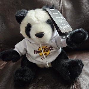 Hard Rock Cafe Seattle Panda Plush Toy Gift